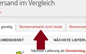 Kann ich einen Blumengruß auch heute noch liefern lassen?